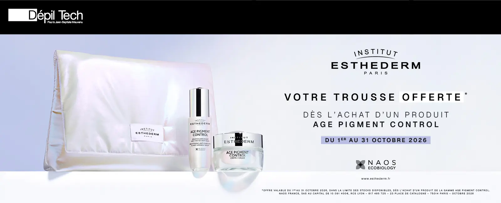 OFFRE ESTHEDERM – Offre d’épilation définitive